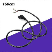 (132188) 70/160 cm batterianslutningskabel laddningsuttag förlängd armbågsslang för elscooter
