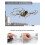 (131634) Propellerskydd för Mini 3 integrerade propellrar, skyddslock, skärmringar, drönare 3