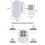 (132463) Allarme per porte e finestre, rilevatori wireless per porte e finestre con telecomando e batterie, 2