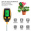 (132513) 5-in-1 bloempotbodemtester pH-detector Vocht/Licht/PH/Temperatuur 1