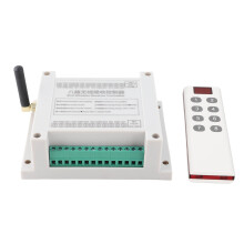 8-Kanal-Rele 8CH 10A DC 12V‑36V Lampensteuerung Funk-Schaltrelaismodul mit Fernbedienung