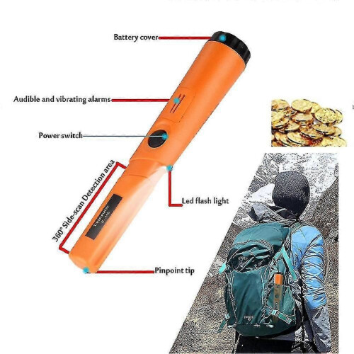(132628) Tc-110 Metaaldetector Pinpointer -pointer Handheld Metaaldetector Positioneringsstaafdetector 1