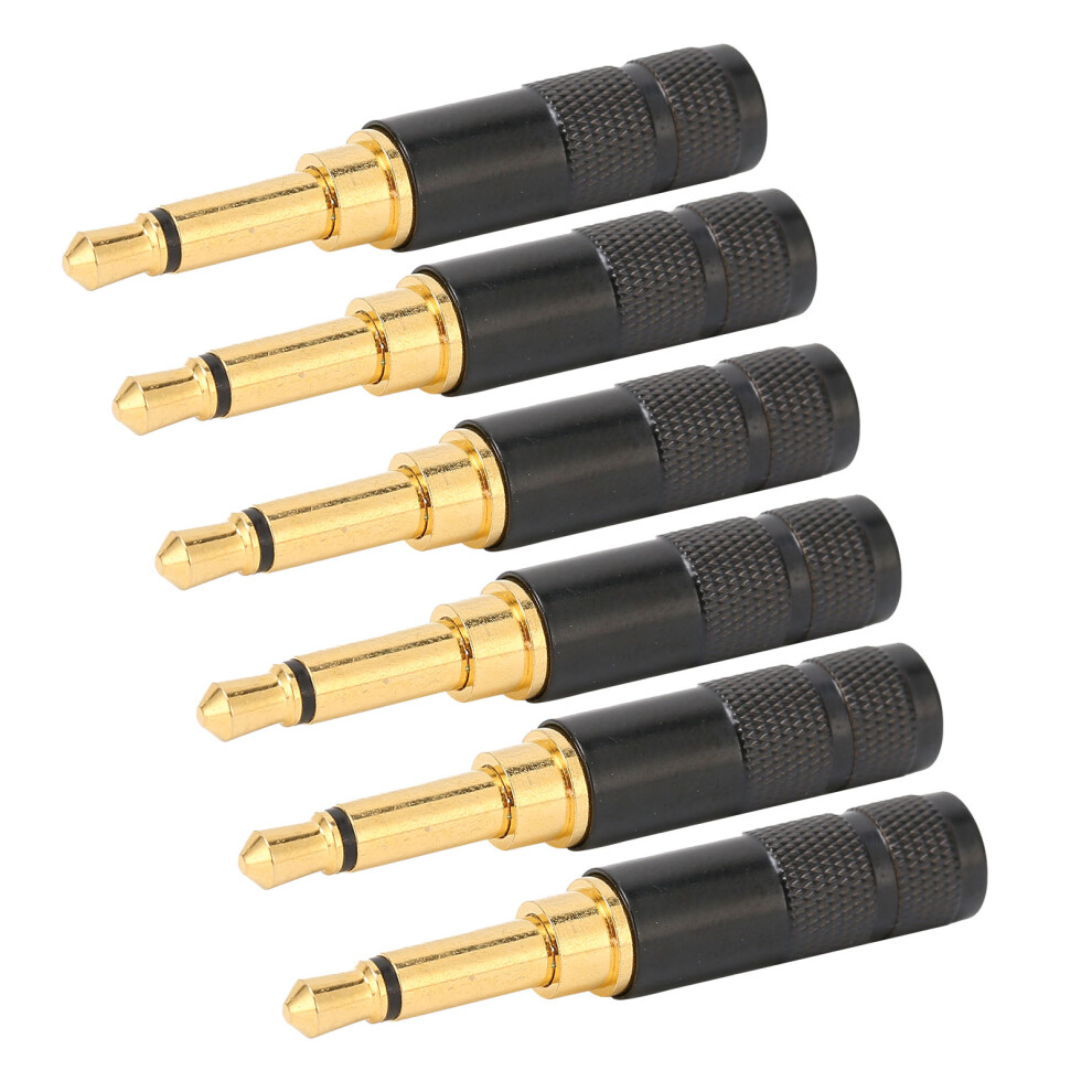 20Pcs 3.5Mm Mono Headphone Jack Replacement Metal Plug For Audio Repair 3171340583847