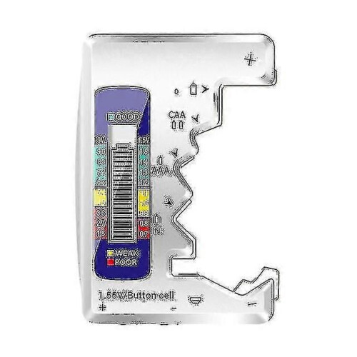 (133029)Digital Battery Tester Lcd Display C D N Aa Aaa 9v 1.5v Button Cell Battery Capacity Check Detector
