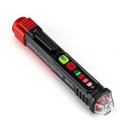 Détecteur de Tension, sans Contact Testeur, Testeur Électrique Professionnel 12V-1000V/48V-1000V, Alarme Sonore et Visuelle, Stylo Testeur de Tension Lampe de Poche Intégrée, Sécurité Renforcée Détecteur de Tension, sans Contact Testeur, Testeur Électrique Professionnel 12V-1000V/48V-1000V, Alarme Sonore et Visuelle, Stylo Testeur de Tension Lampe de Poche Intégrée, Sécurité Renforcée
