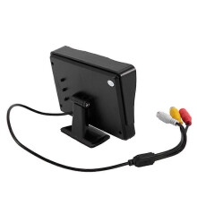 (133127) 2-in-1 parkeersysteemkit, 4,3 inch LCD-kleurenscherm met achteruitrijcamera en waterdichte
