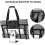 (133116)Monitor Bag Compatible Carrying Case Screen Protector Laptop Handbag Storage With Pocket For 2