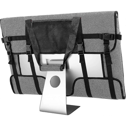 (133116)Monitor Bag Compatible Carrying Case Screen Protector Laptop Handbag Storage With Pocket For