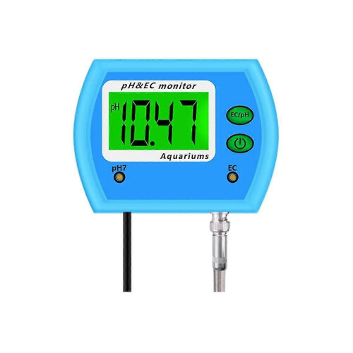 (133352) 2 in 1 Ph / Ec-meter Waterkwaliteitstester Multi-parameter waterkwaliteitsmonitor Acidometer 2