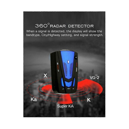 (132992)Car Radar Speedometer Radar Detector Mobile Speed Detector 12v Omnidirectional Led Display Electronic