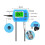 (133352) 2 in 1 Ph / Ec-meter Waterkwaliteitstester Multi-parameter waterkwaliteitsmonitor Acidometer 4