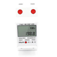 (133351) Sähköenergiamittari, energiankulutuksen näyttö, 5-80a 220v 50hz Cisea