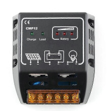 (133368) Solcellsregulator Cmp12 20a 12v/24v Solcellssystemövervakning Pv Pwm