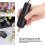 (120) Mini perceuse électrique portable micro USB avec 3 forets et perforatrice pour métaux 3
