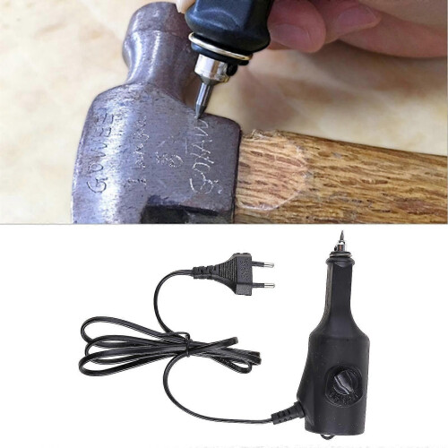 (170)220v Electric Engraving Carving Pen Plotter Machine Chisel Tips On Metal Wood Glass Plastic Ceramic 1