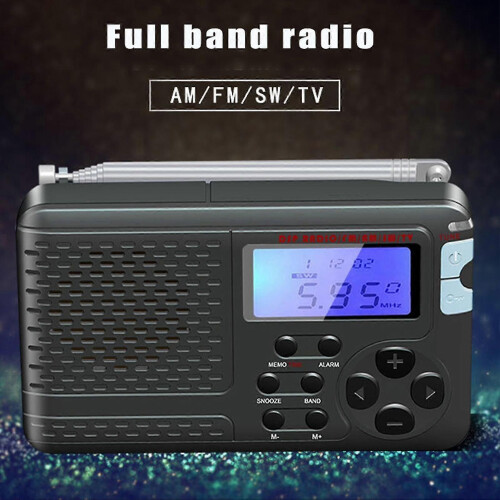 (209)Radio Receiver With Antenna Stable Signal Built-in Speaker Support Headphone Output Automatic Shutdown 2