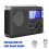 (209)Radio Receiver With Antenna Stable Signal Built-in Speaker Support Headphone Output Automatic Shutdown 2