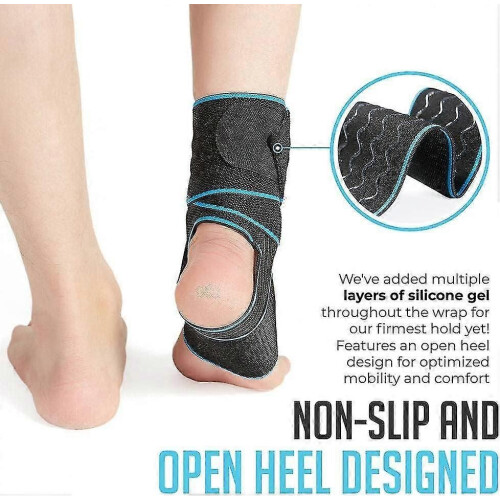 (1553)1 Pcs Ankle Support Brace, Adjustable Compression Ankle Braces For Sports Protection, One Size 1