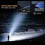 (1607)Ultra Powerful Extremely Bright Flashlight, Xhp90 Powerful Flashlight With Type-c Cable, Ip67 4