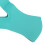 Blue Green Breathable Stop Snoring Chin Support Strap for Adults 4