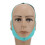 Blue Green Breathable Stop Snoring Chin Support Strap for Adults 12