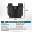 (1735)Binoculars For Adults Kids,10x25 Folding Compact Binoculars With Weak Light Night Vision Clear 4