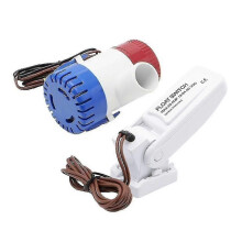 (443) 12V 1100GPH Automatische Boot Bilge Pomp Vlotterschakelaar Bilgeschakelaars Stroomsensor voor