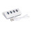 (460)Usb Hub Cable Splitter Desktop Dock Multipurpose Organization Usb 4