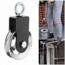(1791) 73 mm universele metalen katrol met lastlager voor fitnessapparatuur