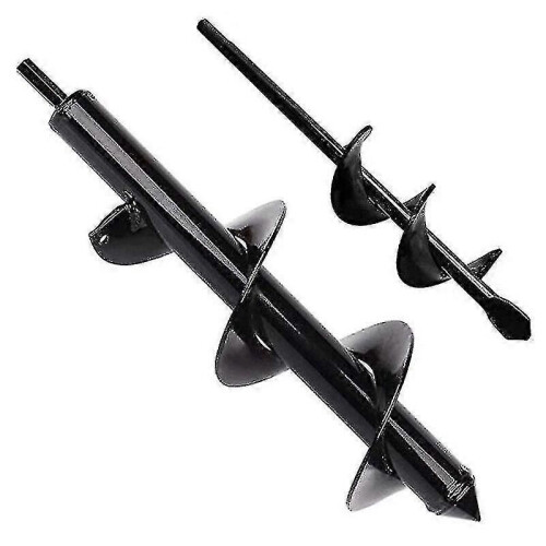(474)(8cmx25cm) Tuinboor Spiraalgatboor Aardeplanter Paalgatengraver 2