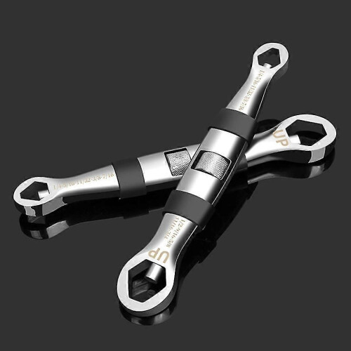 (404) Llave de bolsillo doble E-torx 23 en 1 ajustable universal multifuncional 1