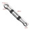 (404) Llave de bolsillo doble E-torx 23 en 1 ajustable universal multifuncional 4