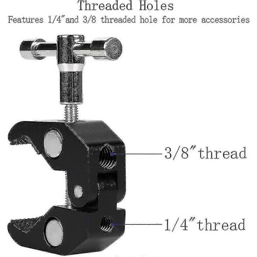 (550) Bras magique de fixation pour caméra, support de fixation super puissant pour moniteur LED, flash 2