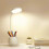 (1755)Eye Caring Table Lamp With Dimmable Bedside Lamp And Usb Charging Port 1
