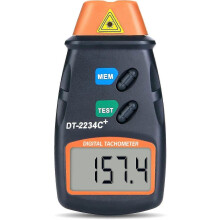 (638)Tachimetro digitale professionale, tachimetro laser digitale senza contatto