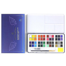 (2063)48 Colors Watercolor Paint Set For Artist Beginner Student Drawing Diy Craft