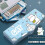 (2076)Multifunction Pencil Case Stationery Organizer Box Cute Pattern School Supplies 4