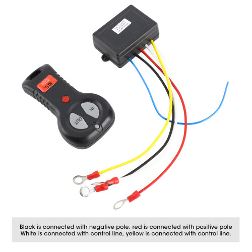 Wireless 12V Winch Remote Control Set 30m Range Heavy Duty 2