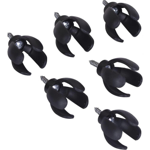 (743)6 Pcs Golf Ball Pick Up Retriever Claw Sucker Tool