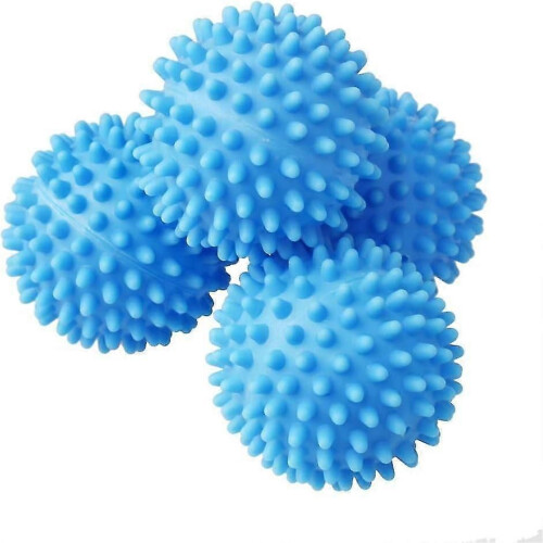 (793) Paquete de 4 bolas para secadora, bolas de secado rápido, reutilizables, para lavadora 2