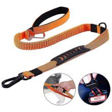 (2164) Zware hondenriem voor grote honden tot 40 kg, reflecterend, schokabsorberend
