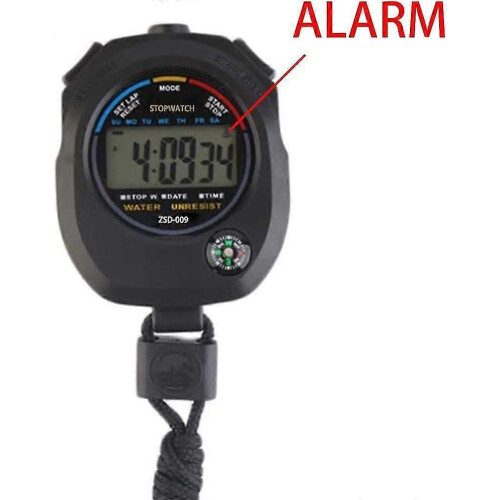 (867)2 Pack Multi-function Electronic Digital Sport Stopwatch Timer 1