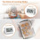 (883)Small Countdown Timer Clock - Digital Kitchen Count Up And Down Timers Magnetic 3