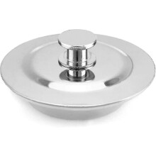 (2316) 1 Tapón universal para ba?era, tapón para lavabo, tapón de desagüe de acero inoxidable, orificio