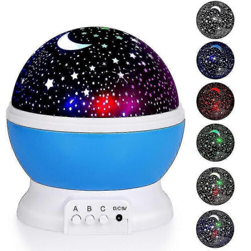 (2111) Proiettore di luce notturna, luce notturna per bambini con telecomando e timer, rotazione a 360