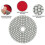 (919)12-piece Diamond Sanding Disc Polishing Pads Kit For Stone Buffing 5