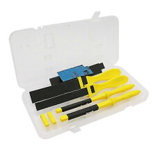 (928)Kit di lucidatura con carta vetrata e strumento di levigatura con bastoncino di carta vetrata in