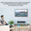 (2340)Abs Plastic Wireless Bluetooth-compatible 5.0 Speaker Noise Reduction 1200mah Battery Powered 2
