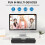 (2340)Abs Plastic Wireless Bluetooth-compatible 5.0 Speaker Noise Reduction 1200mah Battery Powered 3
