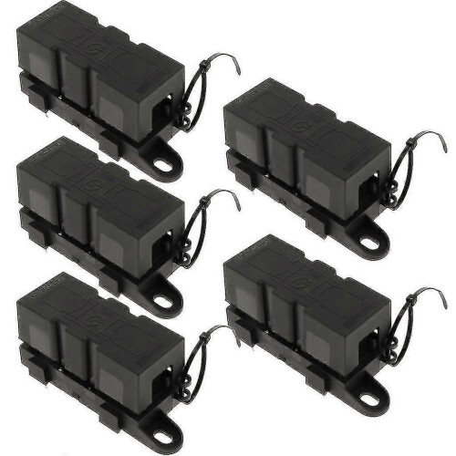(2361) 5 pezzi Mega Blocco/portafusibili con coperchio universale per camper/furgone/camion 2